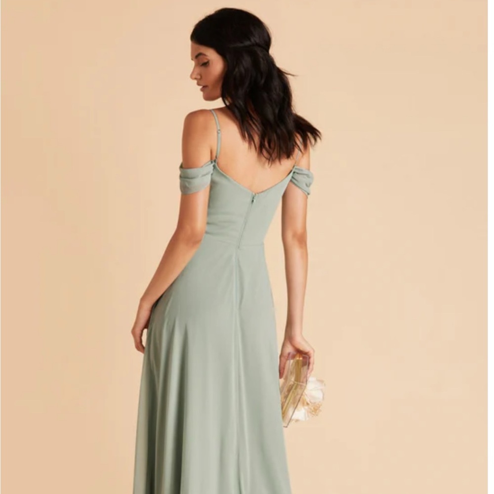 Birdy Grey Devin Convertible Dress in Chiffon Sage - Picture 2 of 4